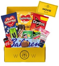WowBoxMe Movie Night Wow Box Packed With Tasty Treats For Sharing