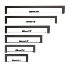 Lot Kitchen Cupboard Cabinet T-Bar Door Handle Matte/ Brushed Stainless Steel