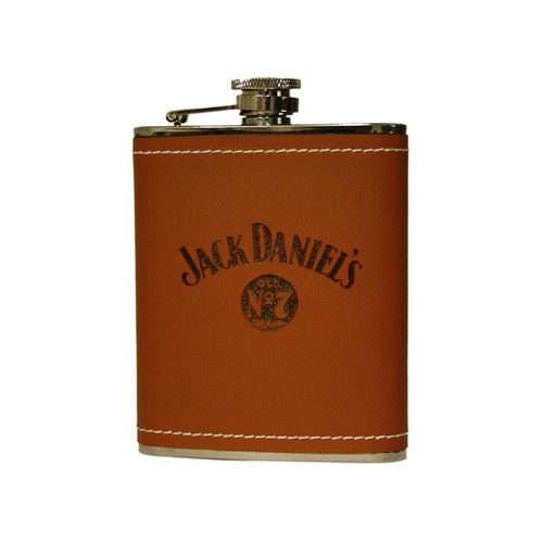 Jack daniel 6oz tan leather - 6oz,