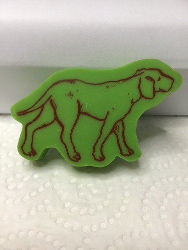 Vintage retriever dog - retriever, shaped