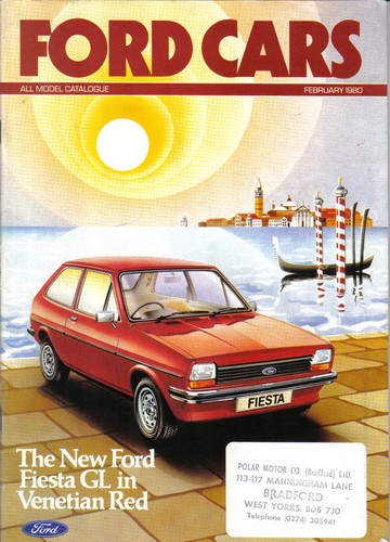 Ford cars range feb - feb, 1980