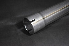 1.5" - 4" Slide Over Mild Steel Tube Pipe Exhaust De Cat Silencer Repair Section