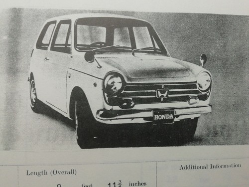 Honda n500 1967 police - 1967,