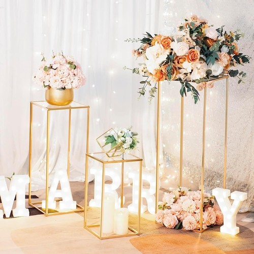Flower cake rack - metal, plinth