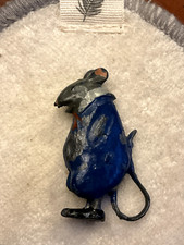 Antique Brittain's Metal Hollow Cast Cococub 'Mr Rat' Figure c1930's 