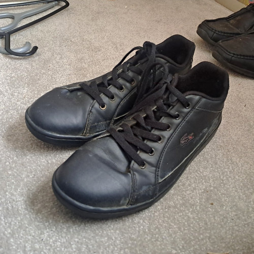 Lacoste men black low top - lacoste, men’s