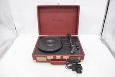 Crosley Cruiser Turntable CR8005D-RU4 Portable Record Player Red Suitcase