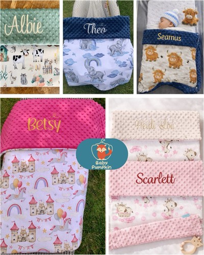 Personalised baby blanket - personalised,