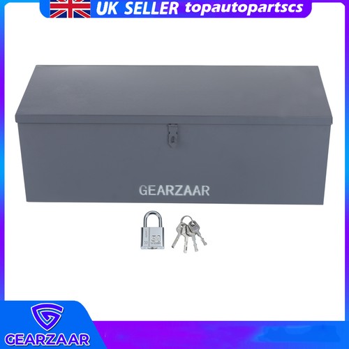 Metal tool box with lock - metal,