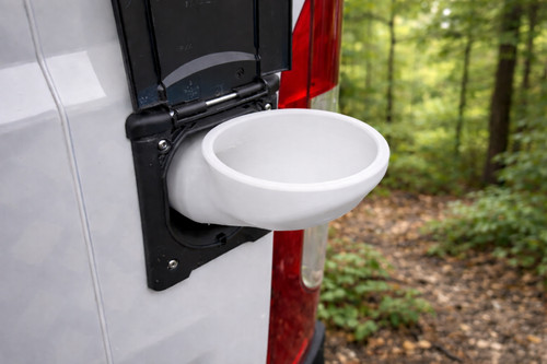 Water filler funnel campervan - water,