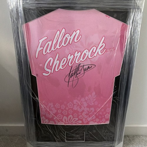 Fallon sherrock autographed - fallon,