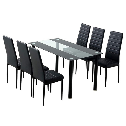 Dining table and chairs - dining,