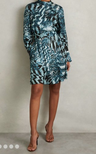 Reiss ester mini dress neck - ester,