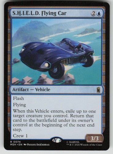 D flying car - flying, rare