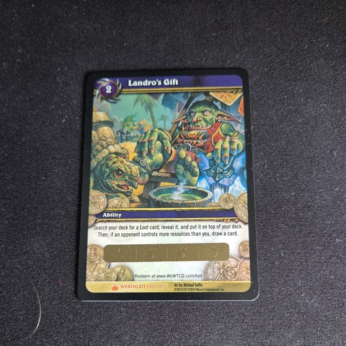 Landro gift unscratched wow - unscratched,