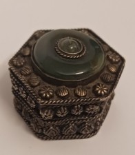 Antique/Vintage Metal Pill Box