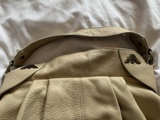 SALE!  Armani Cream Leather Bag