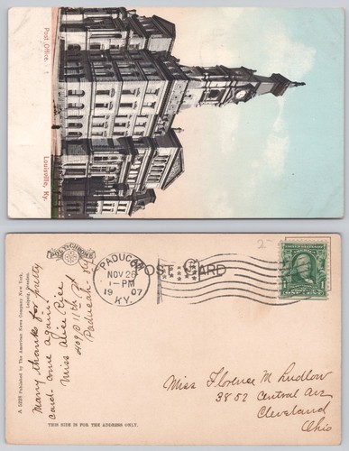 Louisville post office - post,