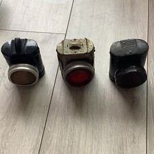 3 bike lamps 1940-60s ? drydex