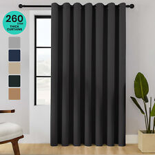 Blackout Door Curtains Thick
