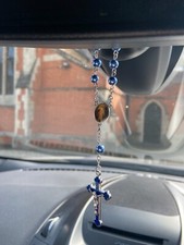 Car rosary beads - car,