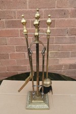 Old Vintage Brass Fire