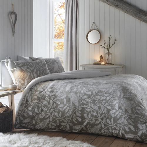 Woodland owls bedspread d - woodland,