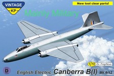 Kovozavody Prostejov Vintage 1/72 Canberra B (I) Mk.8/12