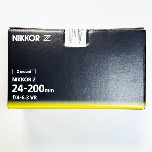 Nikon nikkor 200mm - z, 24-200mm