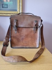 WW2 Field Gear HW Ltd Bren Gun Carrier Leather Ammunition Case with Strap