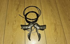 Shimano Ultegra ST-6800 11 Speed Double STI Levers And New Cables 