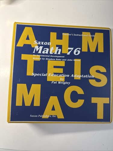 Saxon math - math, 76,