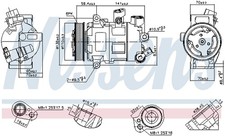 SEAT IBIZA V 2008-2017 HATCHBACK Compressor (Petrol & Diesel Models)