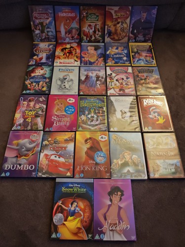Huge disney dvd bundle - huge, 27