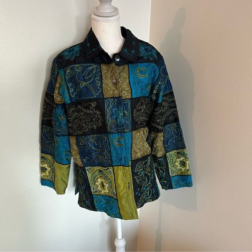 Laura ashley silk - laura, patchwork