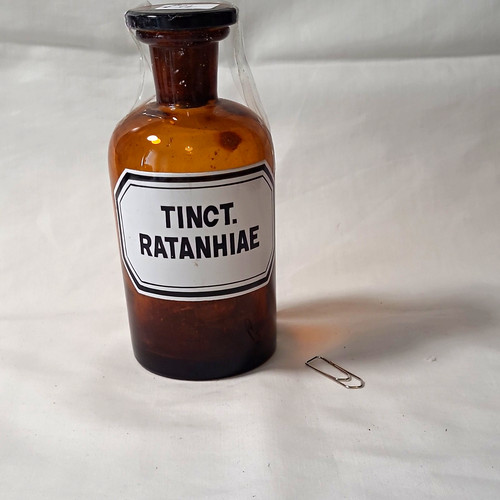 Amber glass apothecary - amber, apothecary/chemist