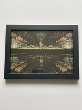 YAYOI KUSAMA INFINITY MIRROR ROOMS PRINT ON CARD FRAME'