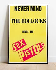 Never Mind The Bollocks Here's The Sex Pistols Photo / Poster Up To 36"