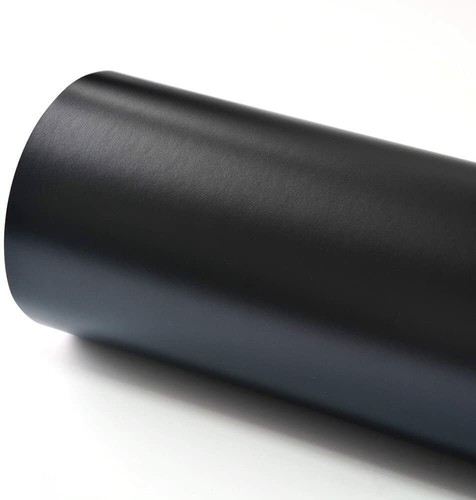 Black matt vinyl kitchen - vinyl,