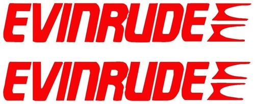 Evinrude sticker decal - evinrude,