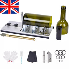 Glass Bottle Cutter Kit Adjustable Sizes5 Wheels Round Glassbottle Cutting Tool.
