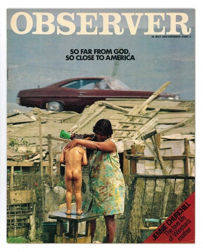 Observer magazine back - observer,