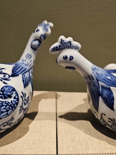 Pair chinese chinoiserie - pair, blue