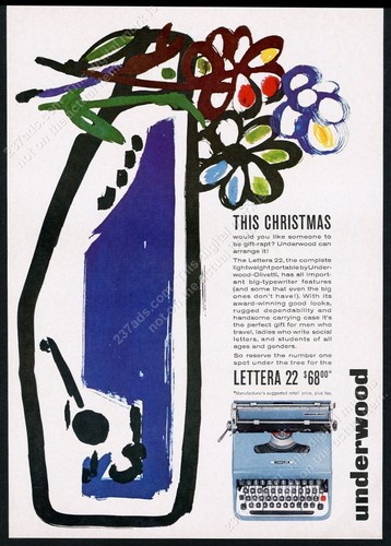 1961 olivetti underwood - 1961,