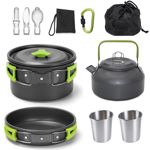 Portable camping cookware - portable,