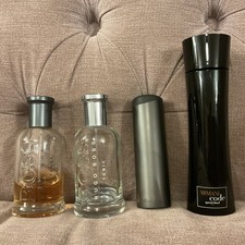 Selection Of Men’s Aftershaves: Armani & Boss