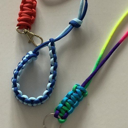 Paracord bundle lanyard key - paracord,