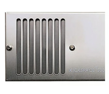 Myson Kickspace Grille 500 Brushed Stainless Steel