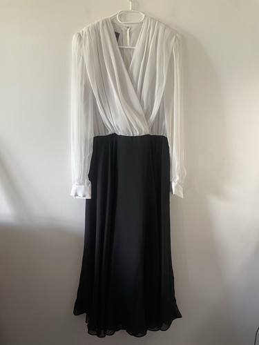 Gina bacconi dress maxi - bacconi, white