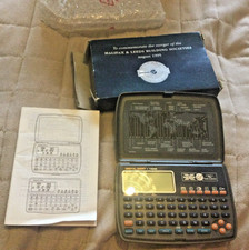 Vintage Halifax & Leeds Merger 1995 Databank Calculator (Digital Diary 15KB) New
